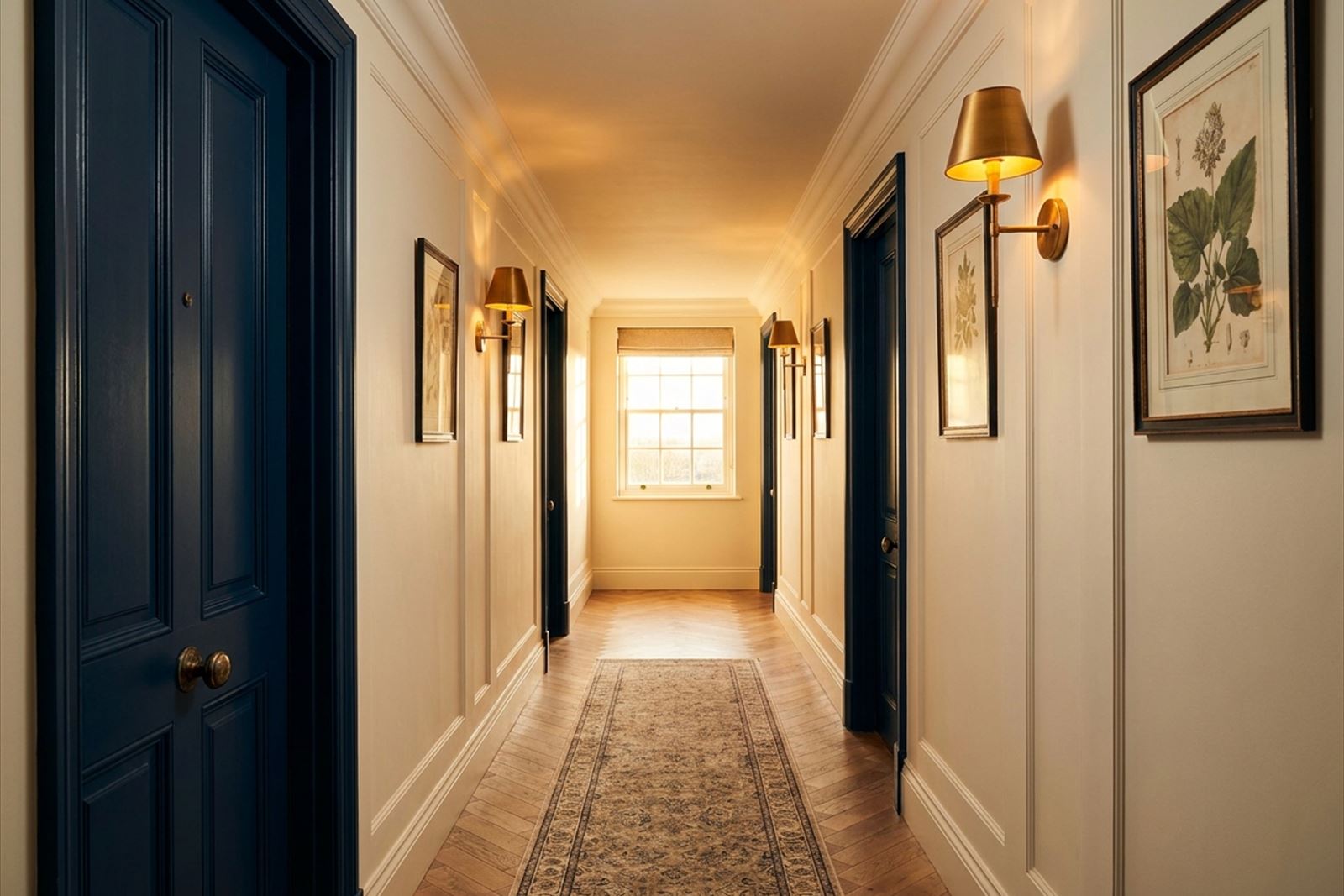 Hotel corridor
